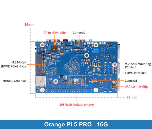 Orange Pi 5 PRO | 16GB