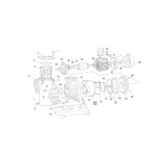 Saci Magnus Serisi 7,5-10-12,5-15 Hp Arka Motor Kapağı (Resim No 44)