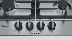 Bosch PCP6A5B90 Ankastre Ocak İnox 4 Gözü Gazlı