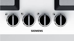 Siemens EP6A2PB20O Ocak Ankastre Sert Cam Beyaz 4 Gözü Gazlı 60 cm