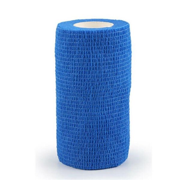 Kendinden Yapışkanlı Elastik Koban Bandaj 10 Cm Mavi