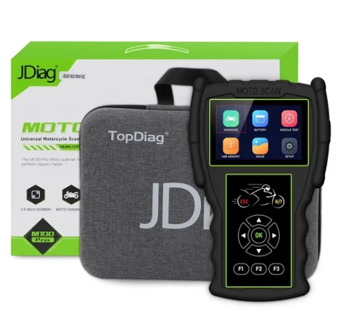 Jdiag M100 Pro Motosiklet Arıza Tespit Cihazı (Kablo Setli) 1 Yıl Garantli