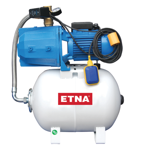 ETNA JET 100-24WS (4Kat-8Daire) - 24lt. Tanklı Kendinden Emişli Jet Hidrofor