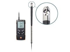 Testo 416 - App bağlantılı, dijital 16 mm pervane anemometre