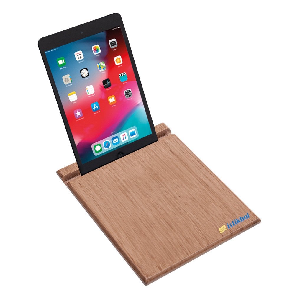 Ahşap Tablet & Telefon Standlı Mousepad