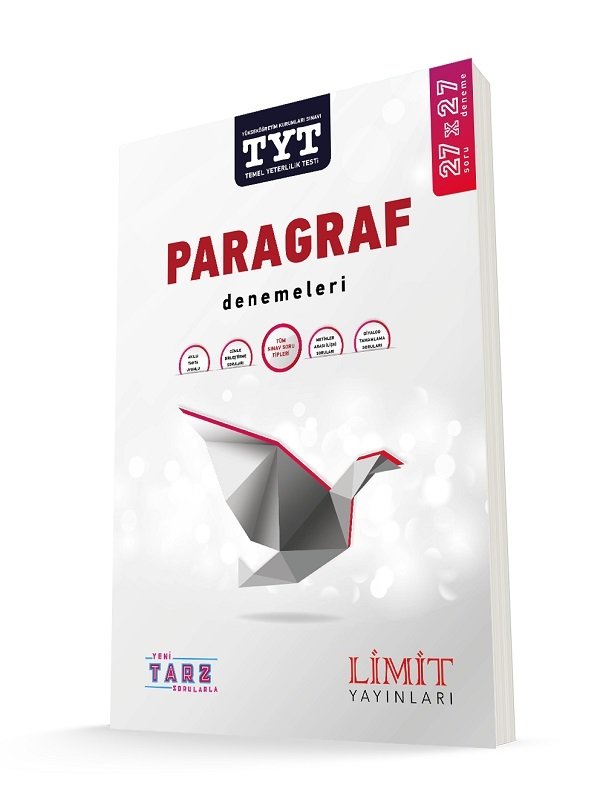 Limit Yayınları TYT Paragraf Denemeleri 27*27