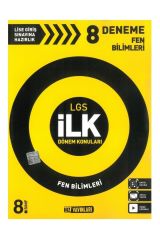 Hız Yayınları Lgs Ilk Dönem Fen Bilimleri 8 Deneme Sınavı