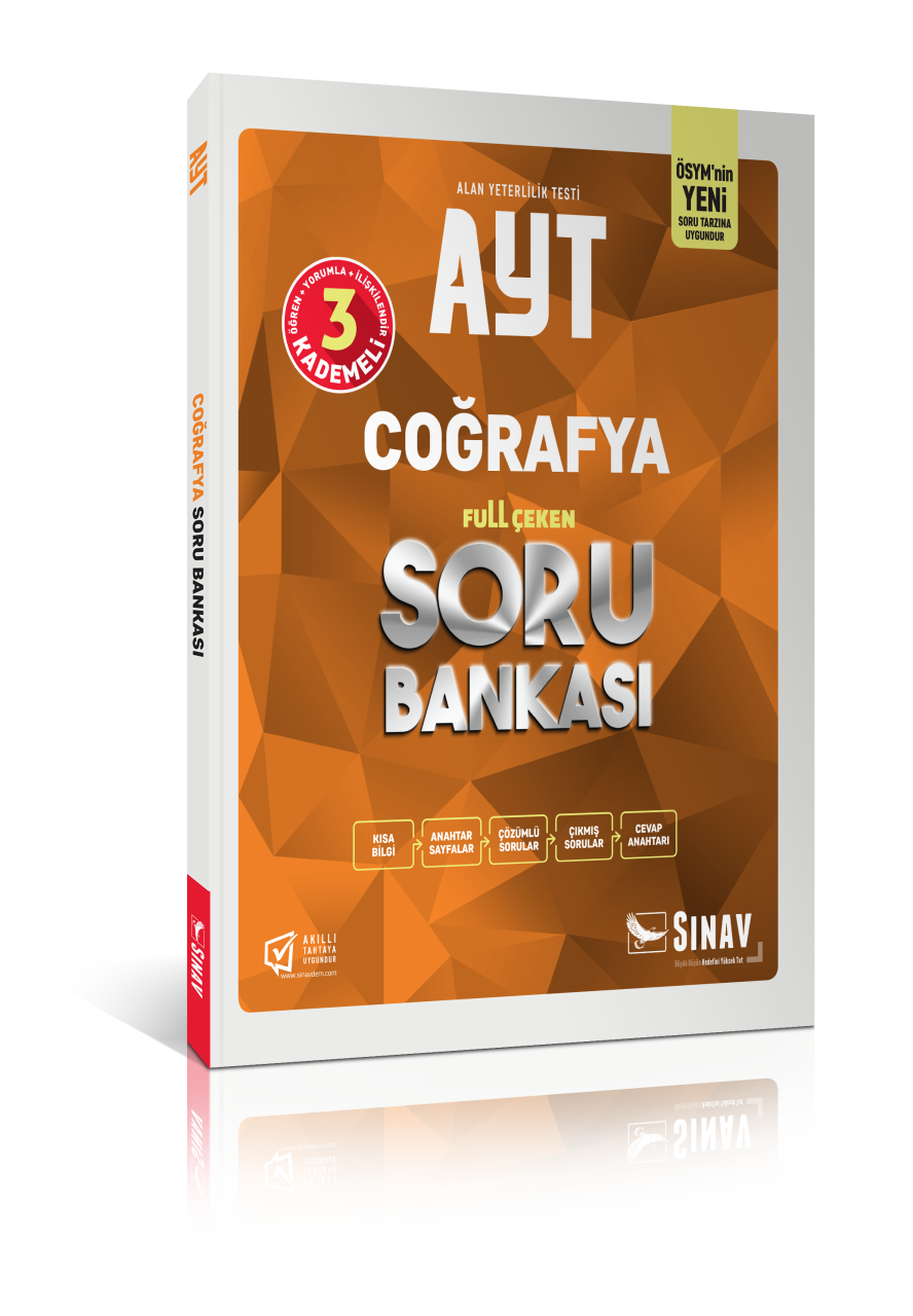 Sınav Yayınları AYT Coğrafya Full Çeken Soru Bankası