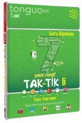 Tonguç Akademi Yayınları 7.Sınıf Tüm Dersler Tak-Tikli Soru Bankası