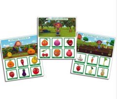 TRT Çocuk Elif'in Düşleri Sebzeleri ve Meyveleri Öğreniyorum