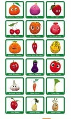 TRT Çocuk Elif'in Düşleri Sebzeleri ve Meyveleri Öğreniyorum