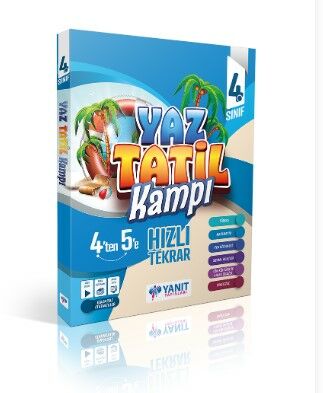 YANIT 4.SINIF YAZ TATİL KAMP KİTABI(4'den 5'e)