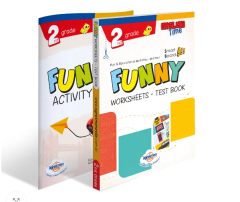 Öğretmen Evde 2. Sınıf Funny 2'li İngilizce Seti(Worksheets Test Book + Activity Book)