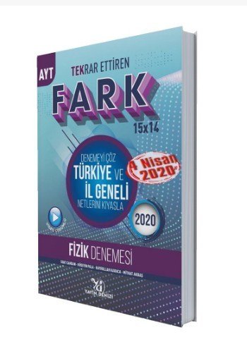 Yayın Denizi AYT Fark Fizik Denemesi Nisan 2020