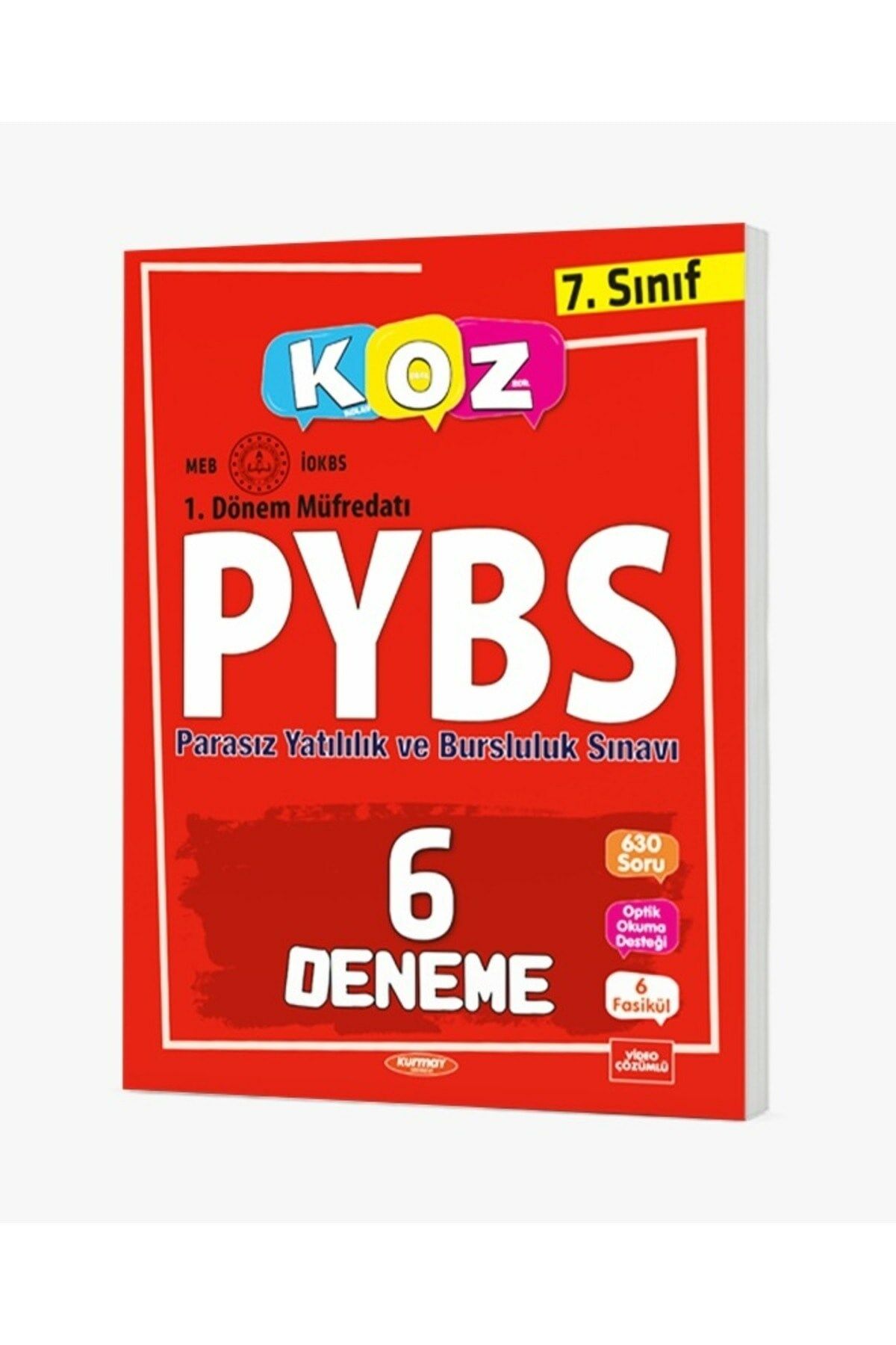 Kurmay 7. Sınıf 1. Dönem Koz Pybs 6 Deneme 2023