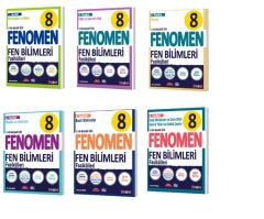 FENOMEN 8 FEN BİLİMLERİ FASİKÜL SETİ (1-2-3-4-5-6)