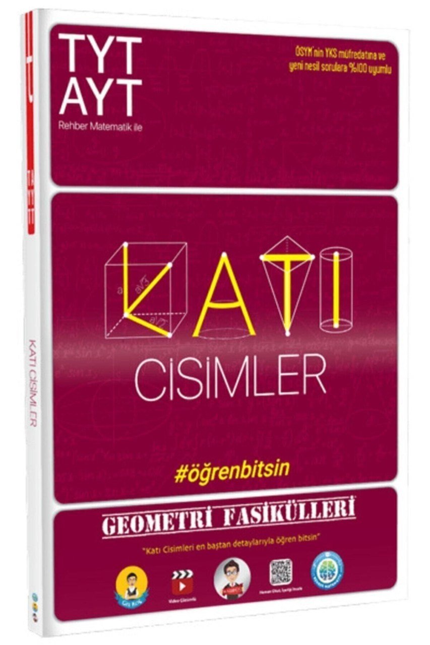 Tonguç Tyt Ayt Geometri Fasikülleri Katı Cisimler