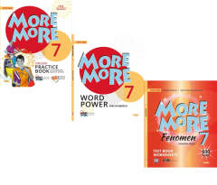 Kurmay More And More 7. Sınıf İngilizce 3'lü Set(Practıce-Wordpower- testbook)