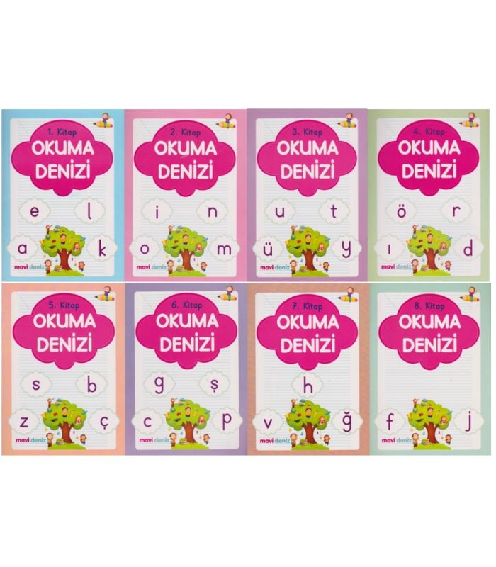 Mavi Deniz Yayınları 1.Sınıf Okuma Denizi