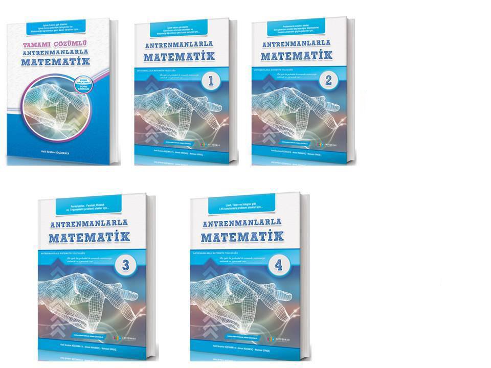 Antrenman Yayıncılık Antrenmanlarla Matematik 1 2 3 4 ve Tamamı Çözümlü Antrenmanlarla Matematik Fırsat Seti