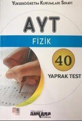 Ankara Yayınları AYT Fizik Yaprak Test