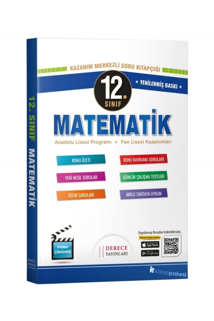 Sonuç 12.sınıf Matematik Modüler Set 2021-2022