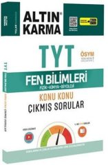 Altın Karma Yayınları TYT Fen Bilimleri Konu Konu Çıkmış Sorular