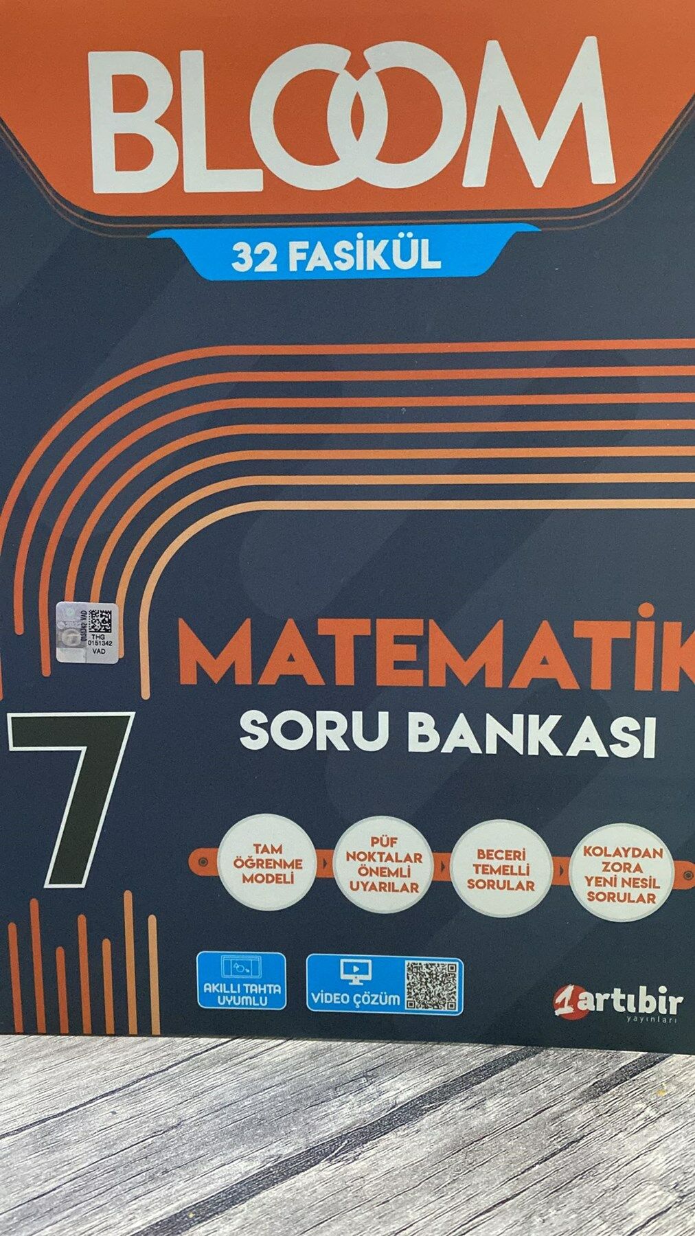 Artıbir Yayınları 7.Sınıf Bloom Matematik  Soru Bankası 2023