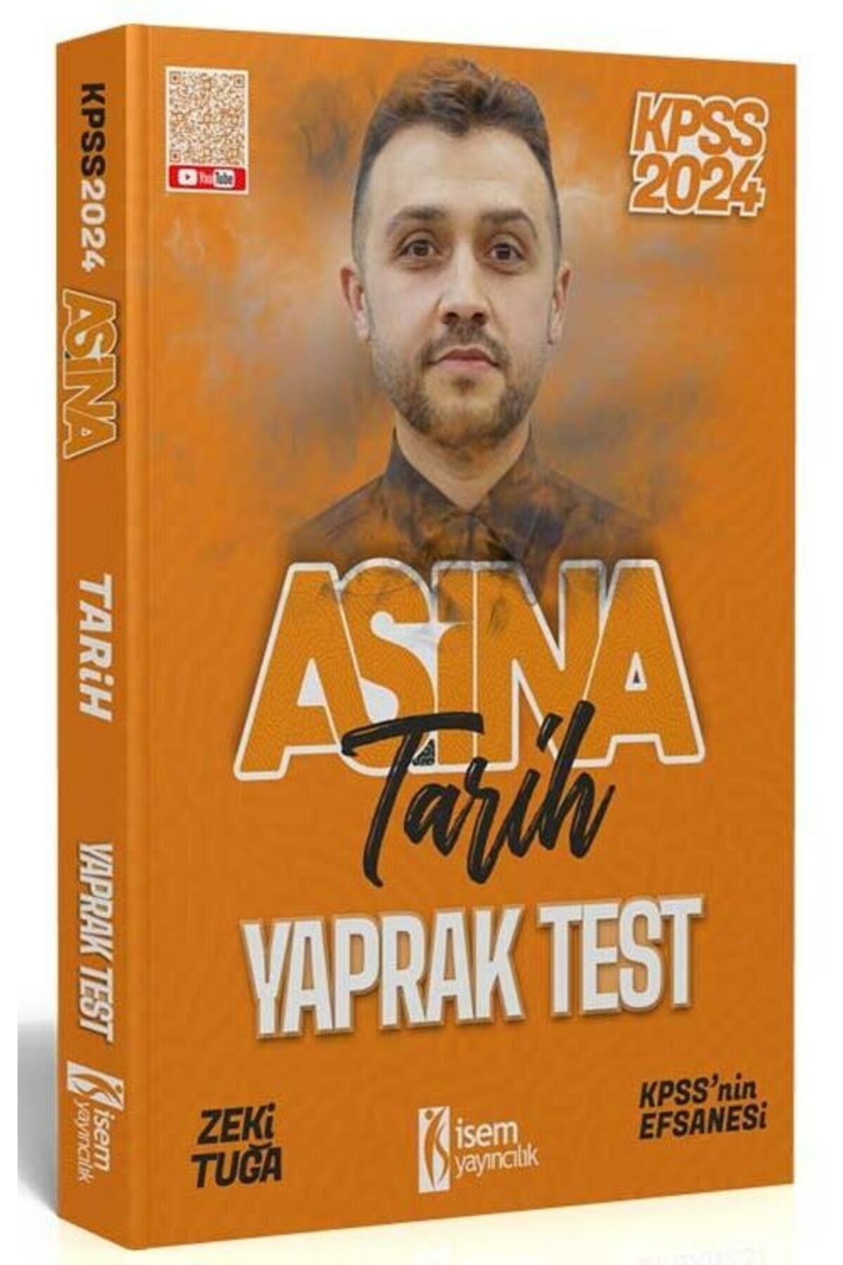 İsem 2024 KPSS Tarih AŞİNA Yaprak Test - Zeki Tuga İsem Yayınları