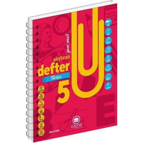 Çanta Yayınları 5. Sınıf Türkçe Alıştıran Defter