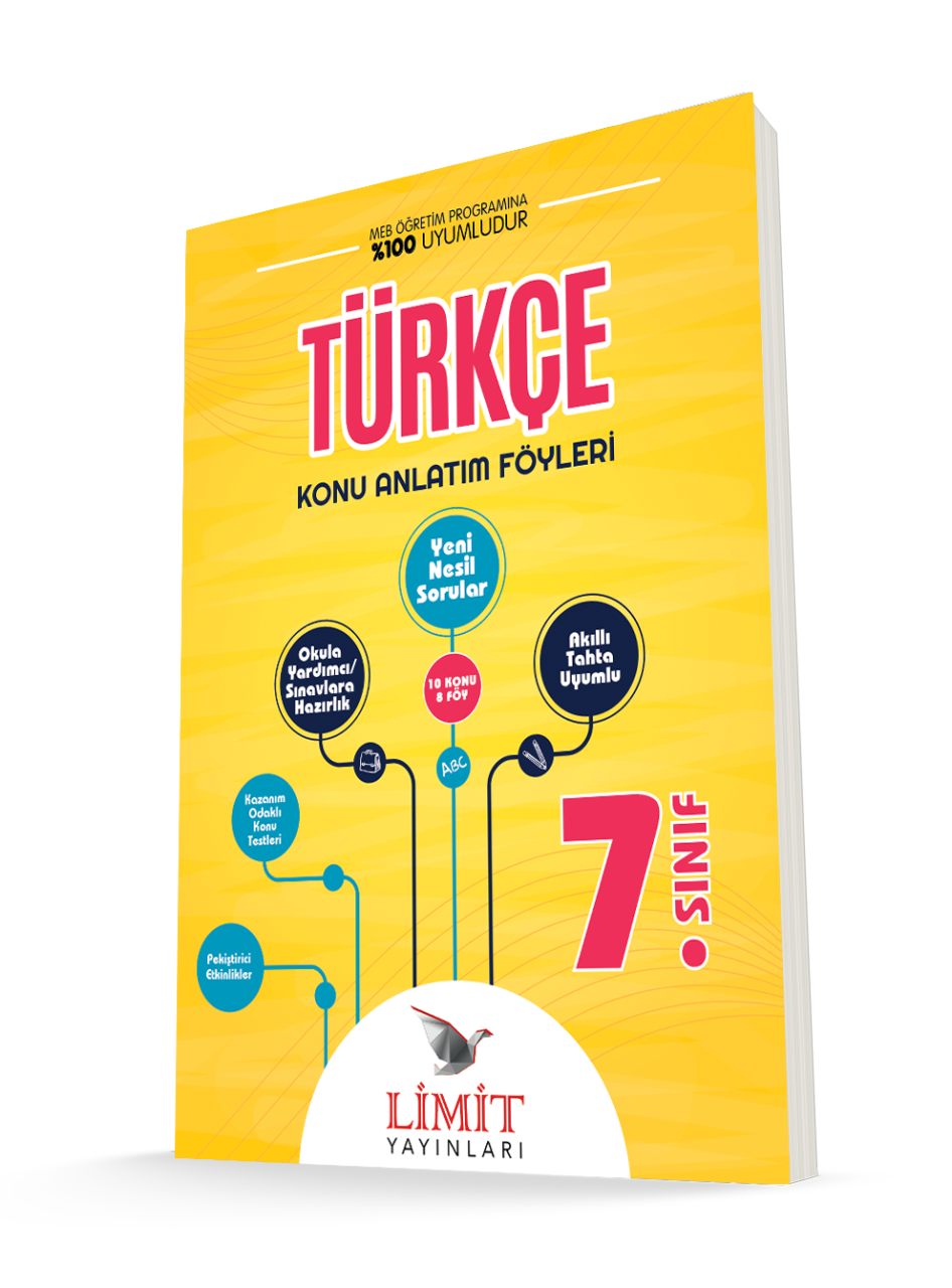 Limit Yayınları 7.Sınıf Türkçe Konu Anlatım Föyleri