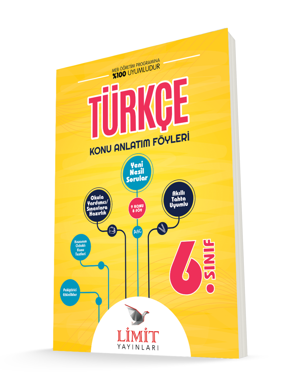 Limit Yayınları 6.Sınıf Türkçe Konu Anlatım Föyleri