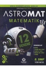 Astromat 6.Sınıf Yeni Nesil Matematik 12 Deneme