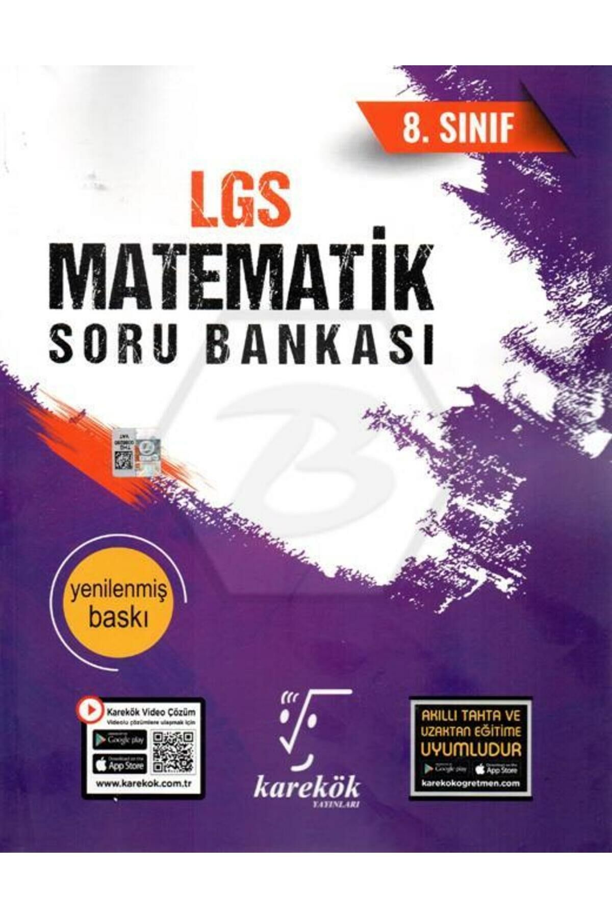 Karekök yYayınları 8.Sınıf LGS Matematik Soru Bankası