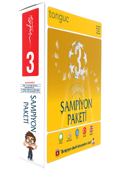 Tonguç Akademi Yayınları 3. Sınıf Şampiyon Seti