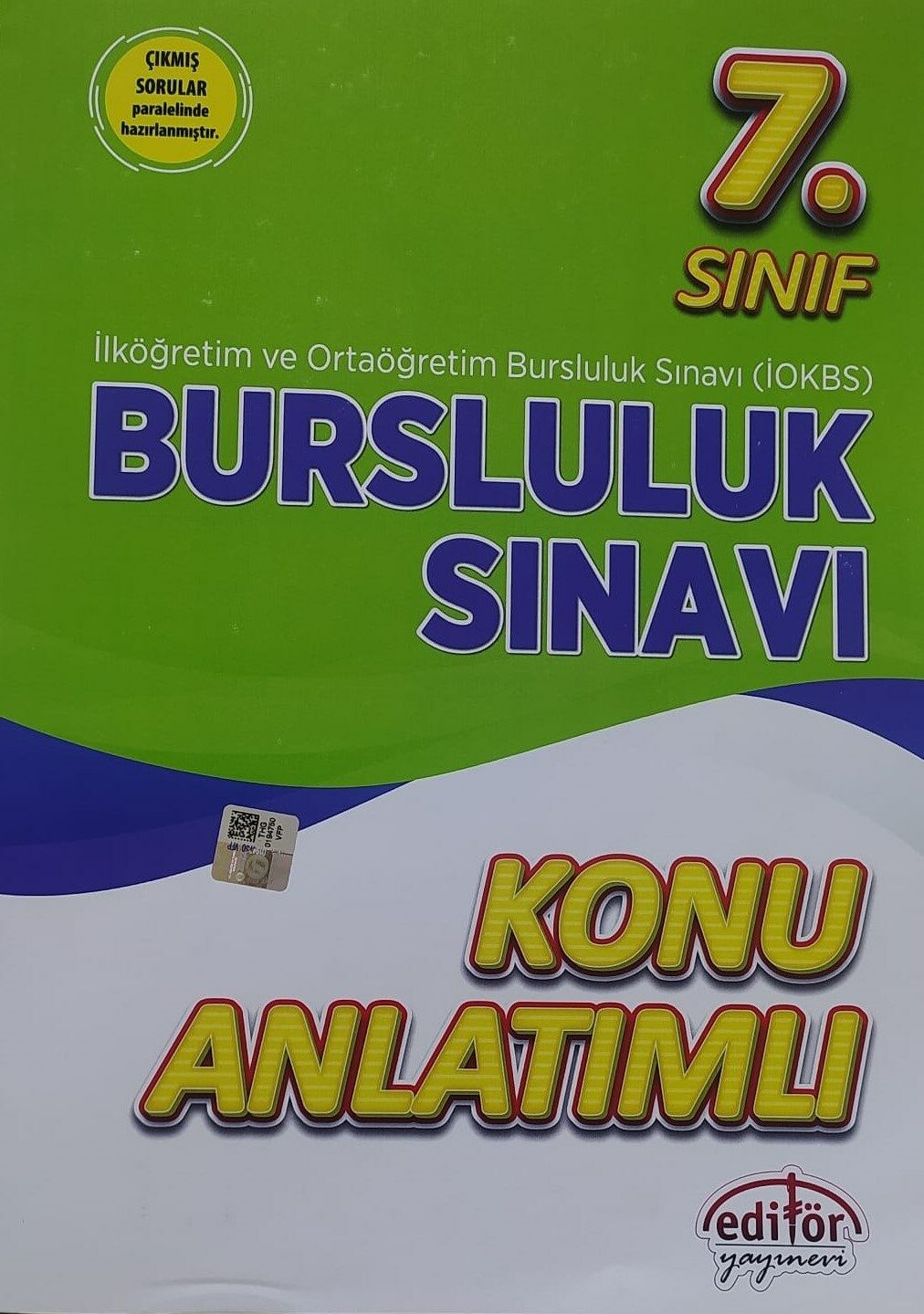 EDİTÖR YAYINLARI 7.SINIF BURSLULUK SINAVI KONU ANLATIMLI