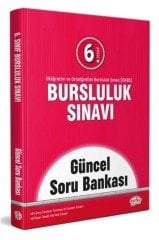 Editör Yayınevi 6. Sınıf Bursluluk Sınavı Konu Güncel Soru Bankası