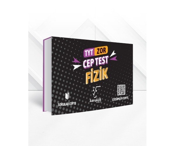 Karekök Yayınları TYT Fizik Cep Test(Zor Seviye)