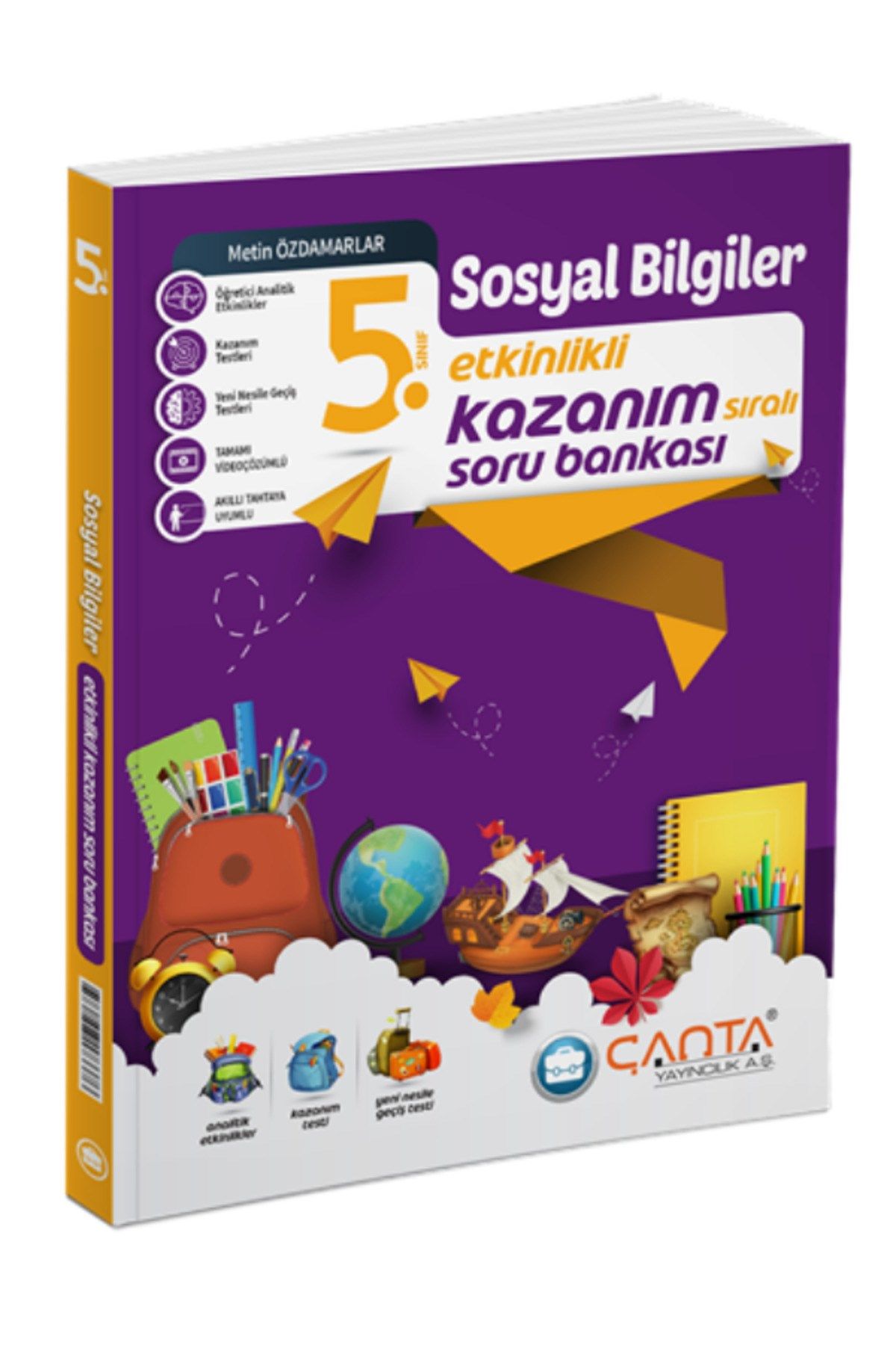 Çanta 5.Sınıf Sosyal Bilgiler Etkinlikli Kazanım Soru Bankası