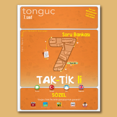 Tonguç Akademi Yayınları 7. Sınıf Sözel Taktikli Soru Bankası