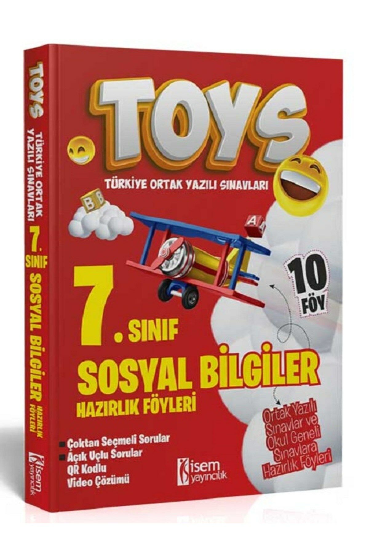 2024 TOYS 7. Sınıf Sosyal Bilgiler Hazırlık Föyleri İsem Yayıncılık