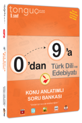 Tonguç Akademi Yayınları 9.Sınıf 0'dan 9'a Türk Dili ve Edebiyatı Konu Anlatımlı Soru Bankası