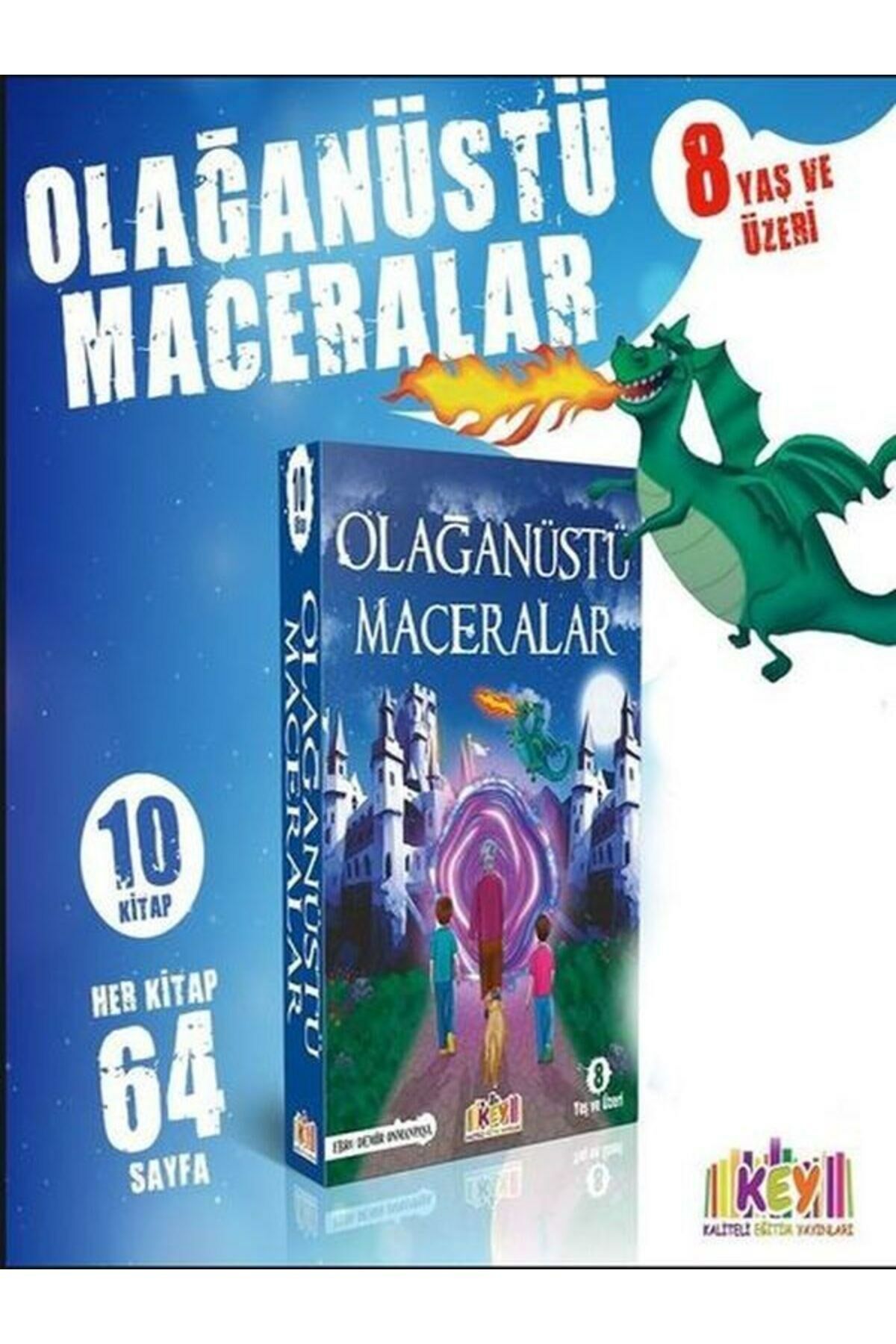 Olağanüstü Maceralar Serisi (10 Kitap Değerlendirme Kitapçığı ) Key Yayınları