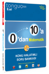 Tonguç Akademi Yayınları 10.Sınıf 0'dan 10'a Matematik Konu Anlatımlı Soru Bankası