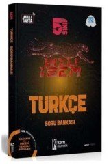 İsem Yayınları 5. Sınıf Hızlı Isem Türkçe Soru Bankası 2021 - 2022