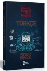 İsem Yayınları Farklı İsem 5. Sınıf Türkçe Soru Bankası 2021 - 2022