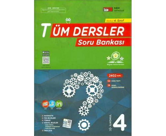 SBM Yayınları 4.Sınıf Tüm Dersler Soru Bankası