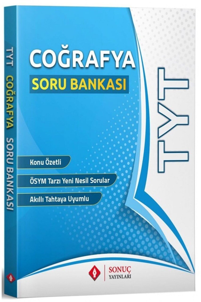 Sonuç Yayınları TYT Coğrafya Soru Bankası