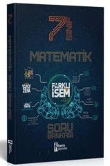 İsem Yayınları Farklı İsem 7. Sınıf Matematik Soru Bankası 2021 - 2022