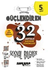 Ankara 5. Sınıf Sosyal Bilgiler Güçlendiren 32 Haftalık Deneme 2023